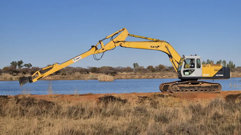 Long Reach Excavator